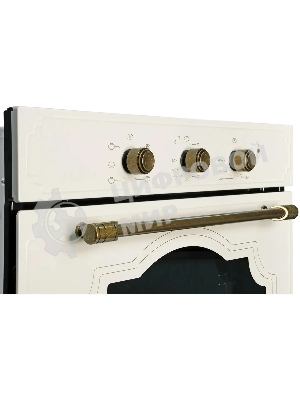 Духовой шкаф электрический встраиваемый Zigmund & Shtain E 137 X бежевый