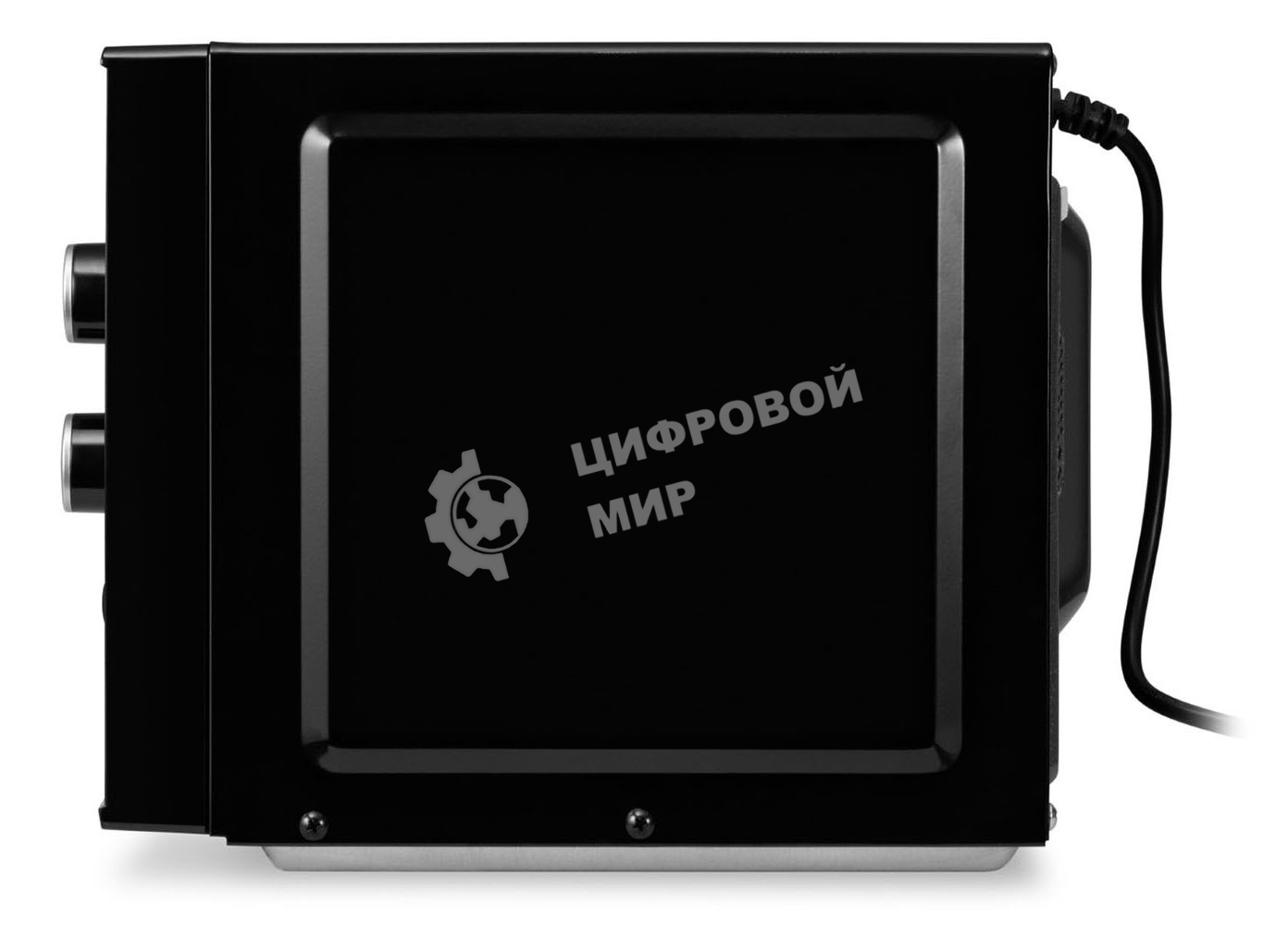 Микроволновая печь Hyundai HYM-D3032 черный, 20 л, 700 Вт, переключатели - кнопки, поворотный механизм