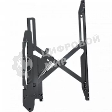 Настенное крепление для видеостен Wize Pro VW46G3 с выдвижным механизмом, тех-гия push in-pop out,37 60+, регу-ка глубины, Max VESA 800x400 мм, до 68 кг, расстояние от стены 10-27 см, верт-ое/горизонт-ое выравн-ие, защита от кражи,черный