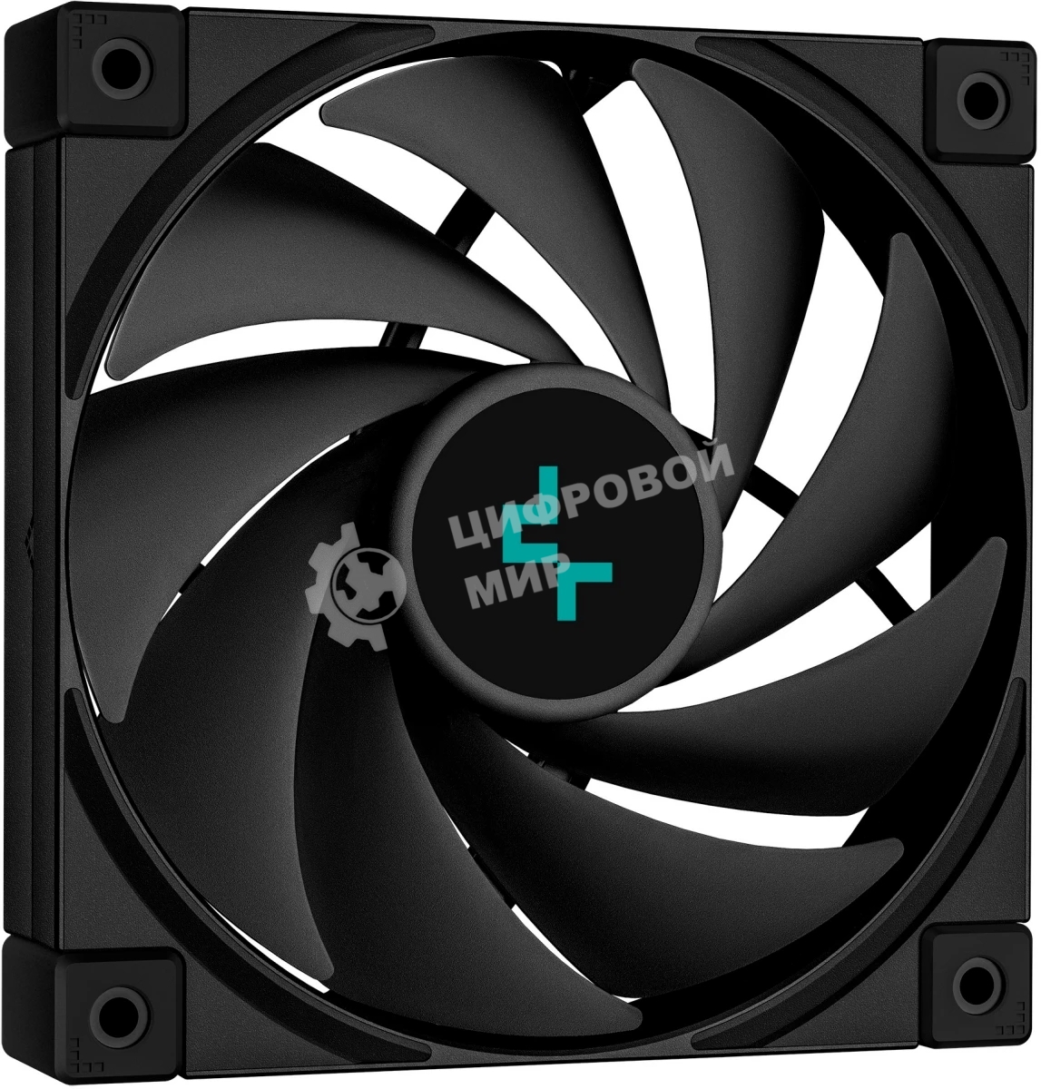 Кулер для процессора DEEPCOOL AK500S DIGITAL SE LGA20XX/1700/1200/115X/AM5/AM4 (12шт/кор, TDP 240W, PWM, Fan 120мм, 5 тепл. трубок, Copper Base, черный) RET (R-AK500S-BKADMN-GJD)