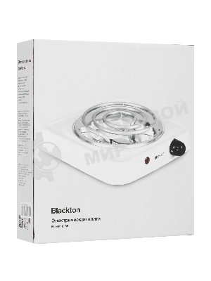 Плита настольная электрическая Blackton Bt HP101W белый, количество конфорок 1шт
