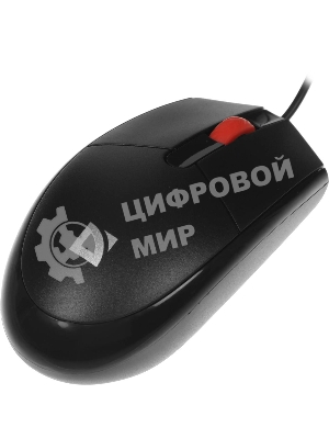 Мышь проводная Defender Delta MM-523 черный, 1000 dpi, USB, кнопки - 3