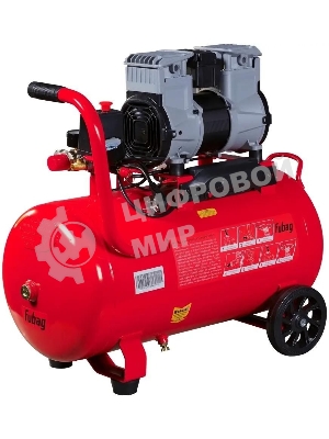 Компрессор поршневой Fubag OLS 250/50 CM2 безмасляный 250л/мин 50л 1500Вт красный/черный