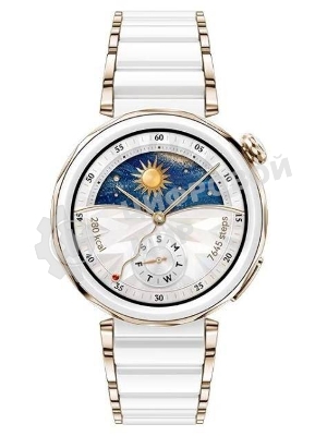 Умные часы Huawei 55020DGV GT 5 PRO CERAMIC белый JNA-B29