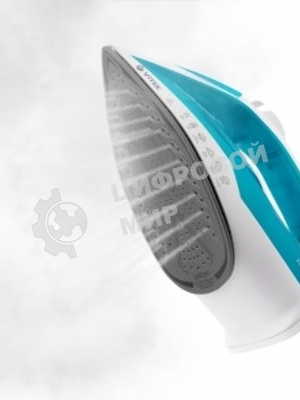 Утюг Vitek VT-8336 белый/бирюзовый