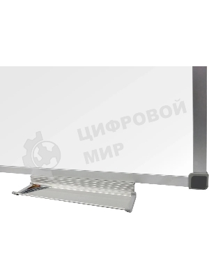 Доска магнитно-маркерная Silwerhof, лак, белый 90x120 см, алюминиевая рама