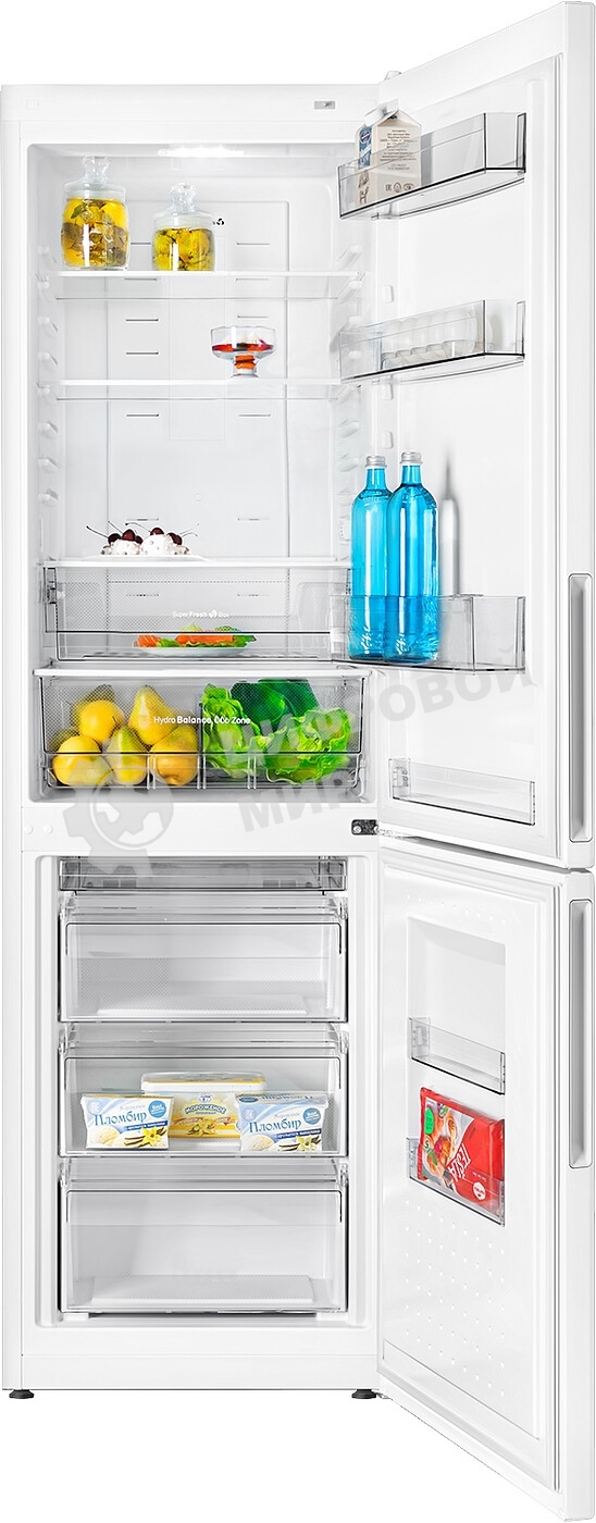 Холодильник Atlant ХМ-4624-101-NL белый двухкамерный 235/94л морозилка снизу, No Frost