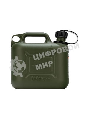 Канистра Stels для ГСМ вертикальная, 5 л., пластиковая, усиленная