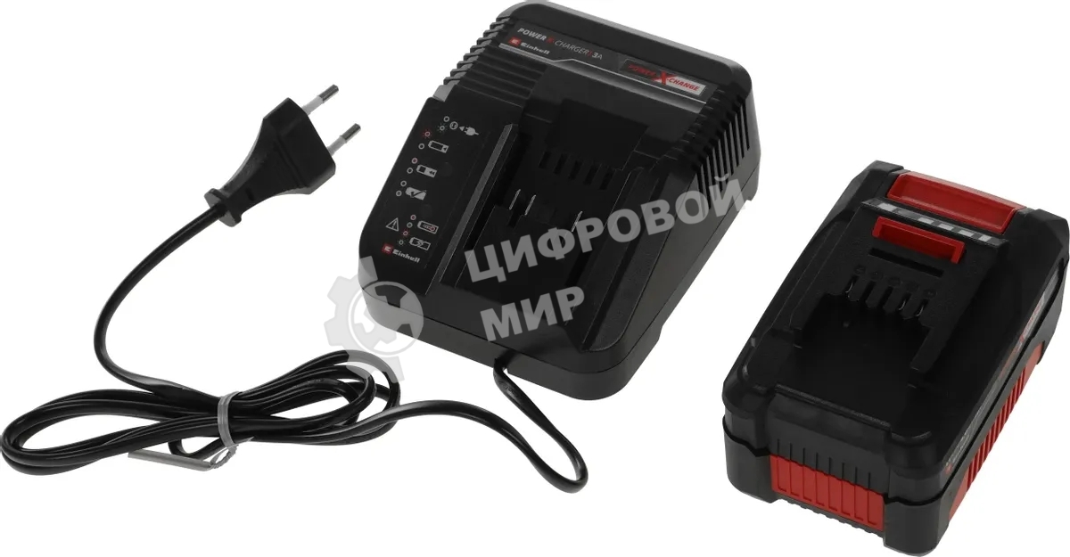 Угловая шлифовальная машина Einhell PXC AXXIO 8500об/мин рез.шпин.:M14 d=125мм (4431151SET)