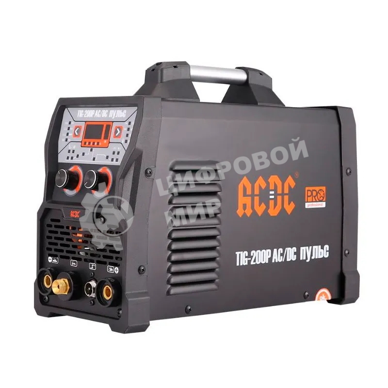 Сварочный аппарат ACDC TIG-200P AC/DC ПУЛЬС 140-240В/1Ф (ММА/TIG AC/DC Варить Алюминий)