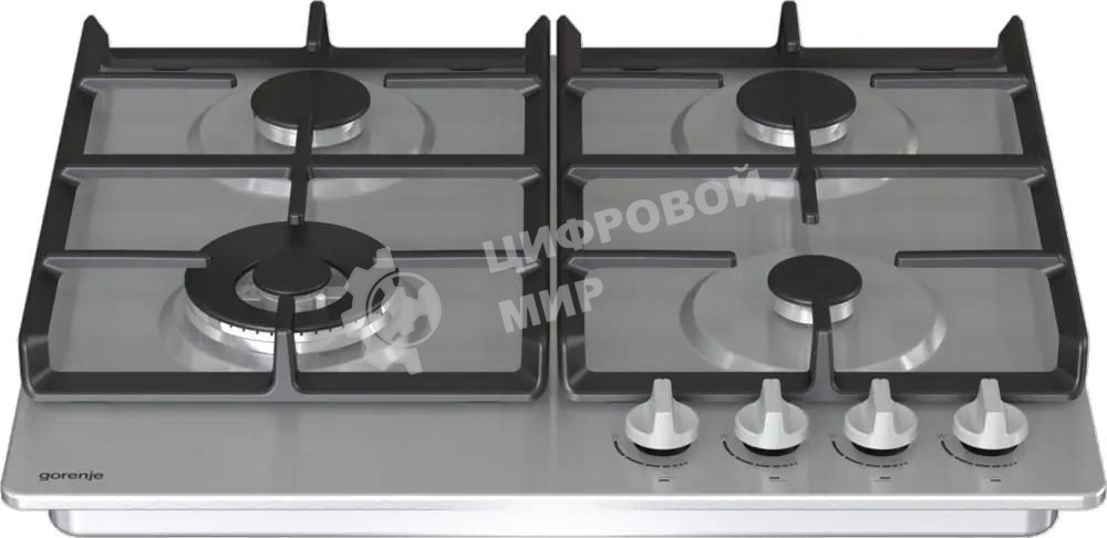 Газовая варочная панель Gorenje GW641XHF нержавеющая сталь