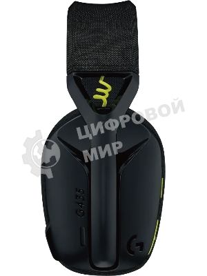 Гарнитура Logitech G435 чёрный-жёлтый, беспроводная, радиоканал, до 18 ч
