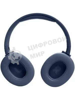Беспроводные/проводные наушники JBL Tune 720BT синий, полноразмерные, Bluetooth + проводной, до 76 ч.