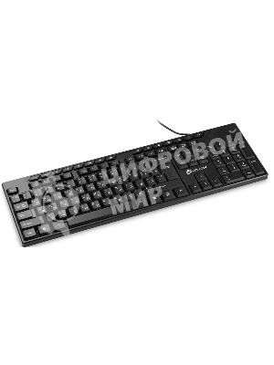 Клавиатура Oklick 125M проводная, USB Type-A, чёрный