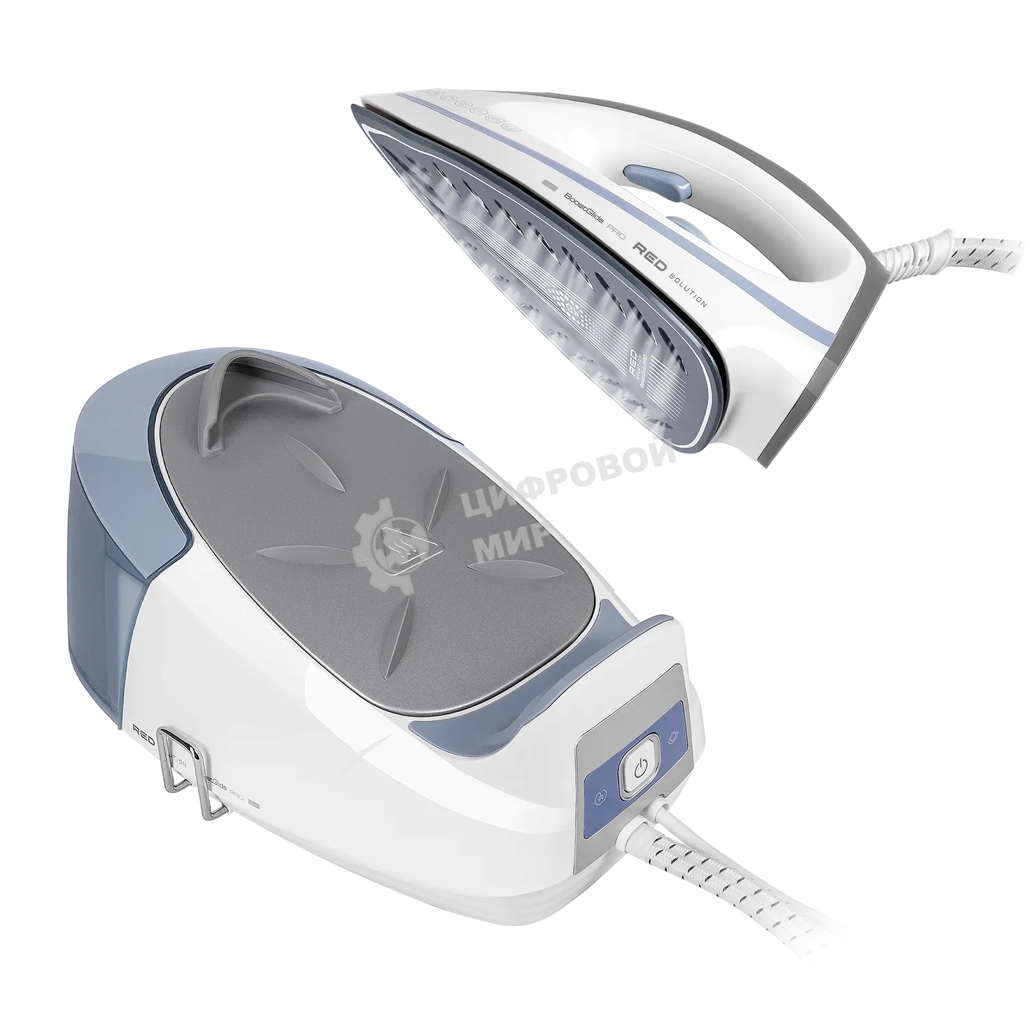 Парогенератор Red Solution RSS-5909 2400Вт белый/голубой