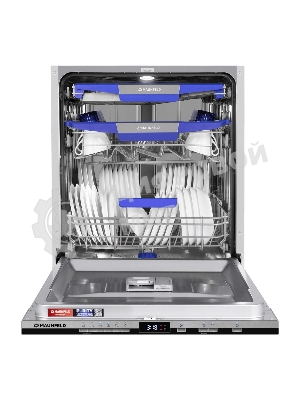 Посудомоечная машина MAUNFELD MLP60230 Light Beam Inverter Wi-Fi, нержавеющая сталь, 14 компл., 44 дБ, класс A+++