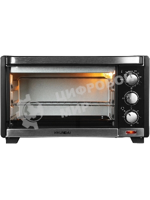 Мини-печь Hyundai MIO-HY091 20 л, 1380 Вт, черный