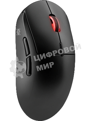 Мышь беспроводная/проводная Defender Elite GM-212 черный, 26000 dpi, радиоканал, Bluetooth, USB, кнопки - 6