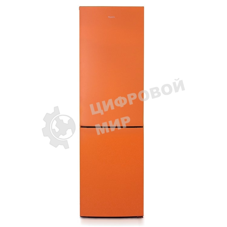 Холодильник Бирюса T6149 оранжевый двухкамерный 245/135 л морозилка снизу, автоматическое оттаивание