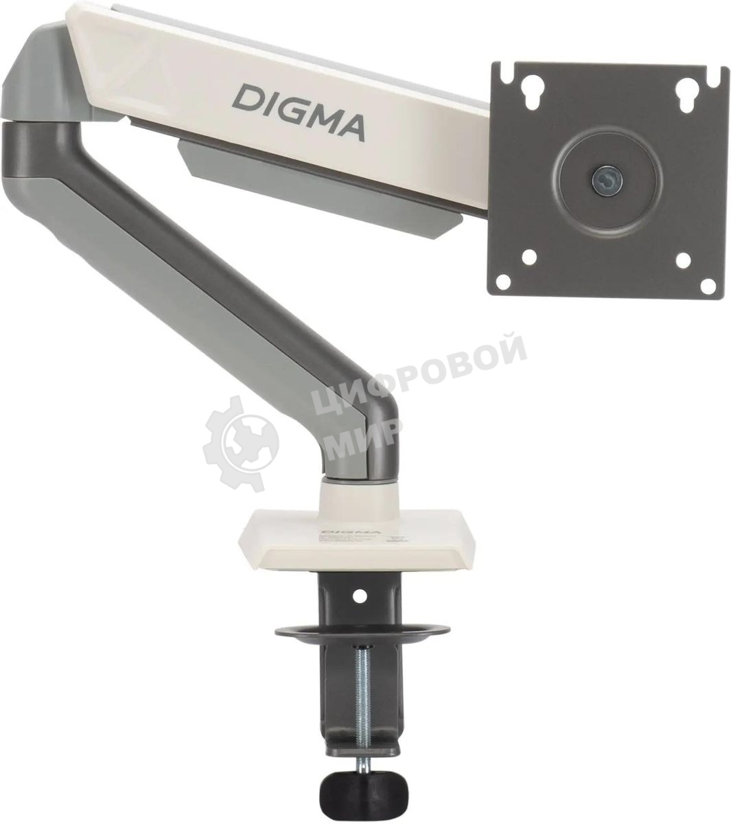 Кронштейн для мониторов ЖК Digma D-MM101 серый 17