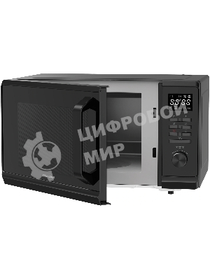 Микроволновая печь Rondell RDE-MW236 черный, 23 л, 800 Вт, переключатели - кнопки, поворотный механизм