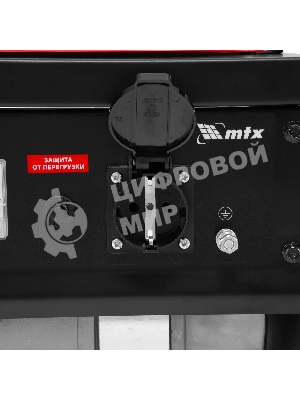 Генератор бензиновый MTX RS-1500, 1,1 кВт, 230В, ручной стартер