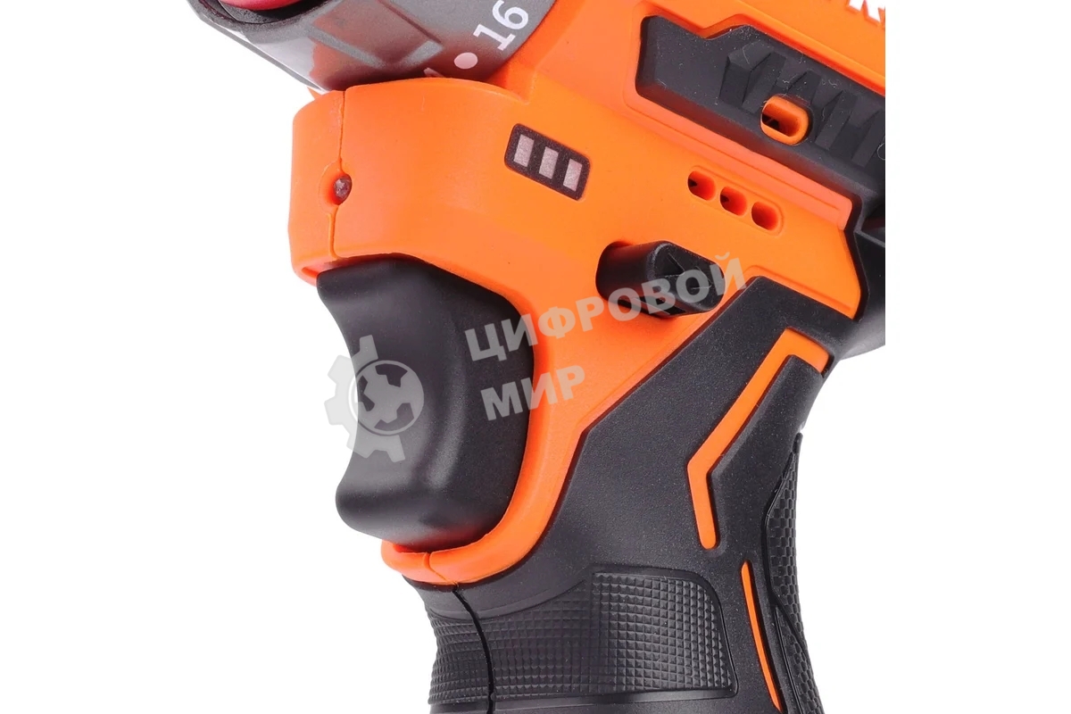 Дрель-шуруповерт Patriot BR 467, Аккумуляторная, 16,8В, 2 АКБ, Кейс