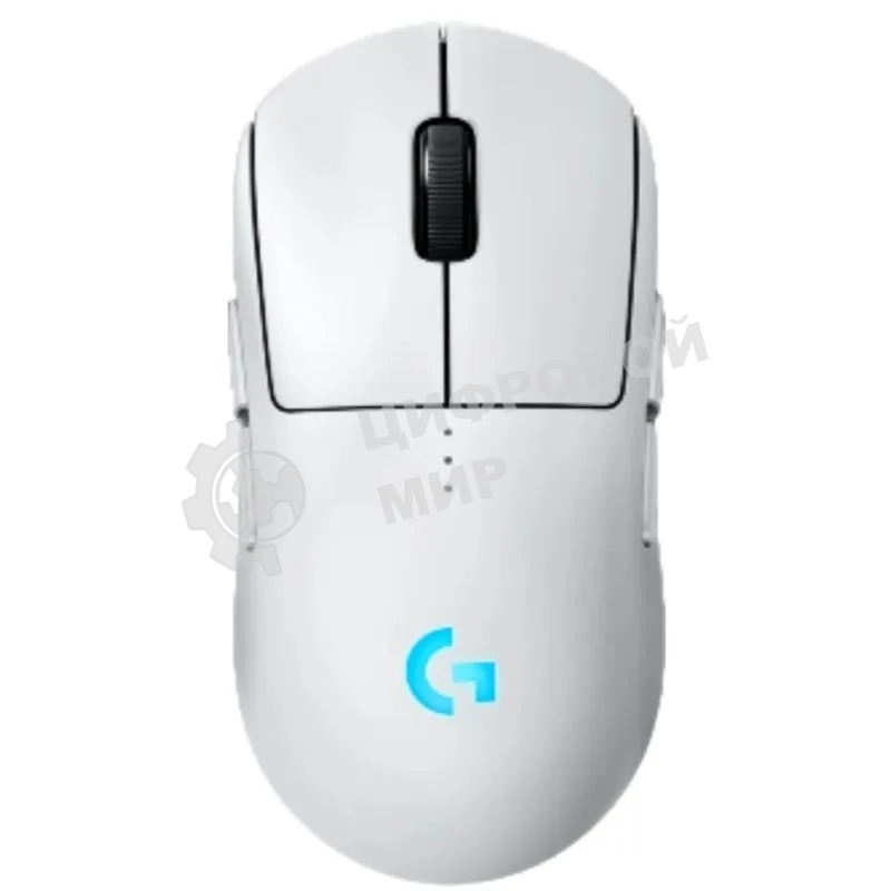 Мышь беспроводная Logitech G PRO 2 LIGHTSPEED белый, 32000 dpi, радиоканал, USB, кнопки - 8