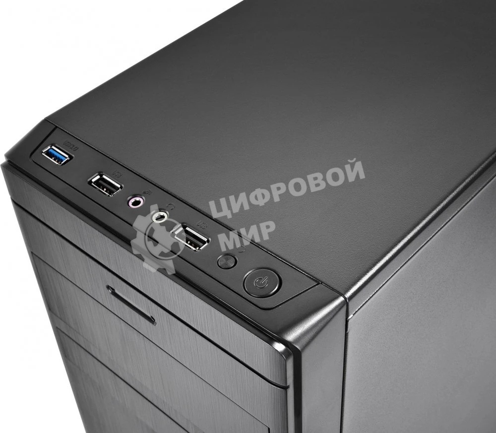 Компьютерный корпус Deepcool WAVE V2, mATX/mini-ITX, без БП, 1x USB 3.0, 2x USB 2.0