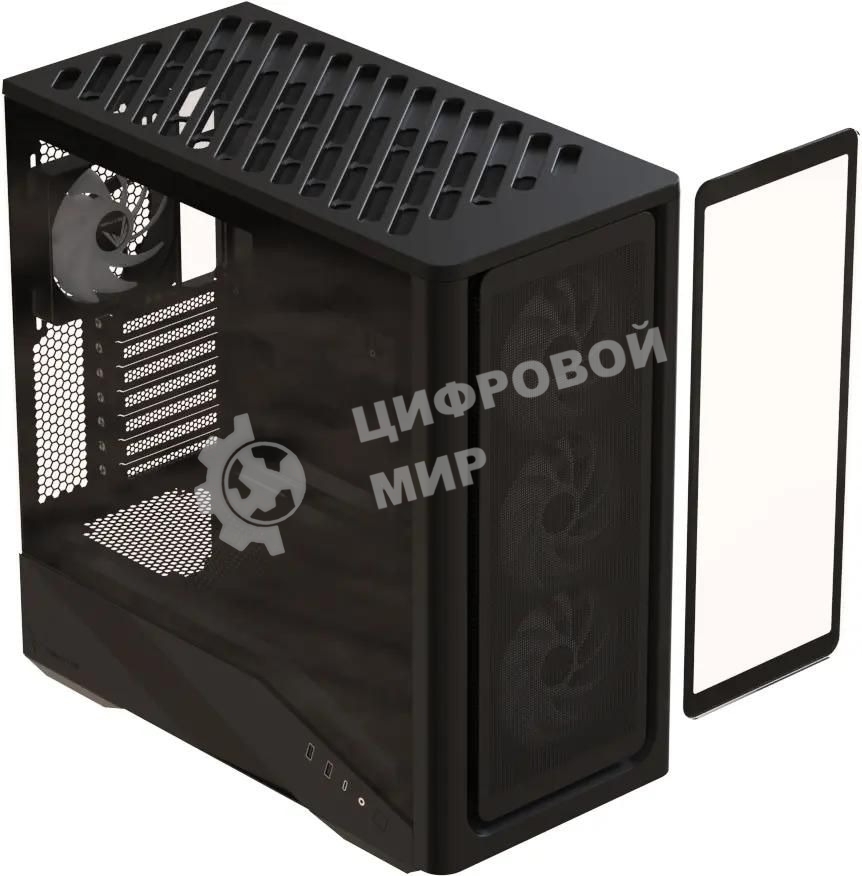Компьютерный корпус AeroCool/Formula Air Power G9 DUO черный без БП ATX 5x120мм 3x140мм 2xUSB3.0 1xUSB3.1 audio bott PSU