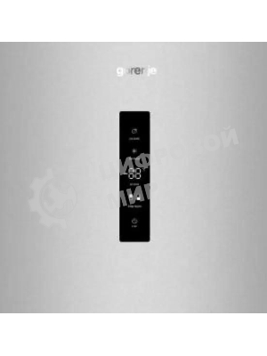 Холодильник Gorenje NRK619FAS4 серый двухкамерный 207/93л морозилка снизу, No Frost