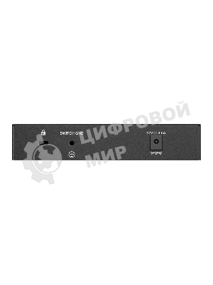 Коммутатор D-Link DMS-107/A1A, 5×1 Гбит/с + 2×2.5 Гбит/с, неуправляемый