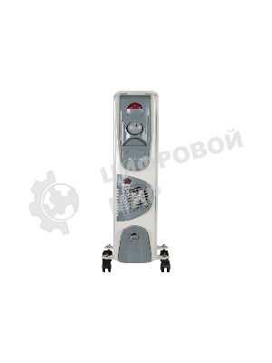 Обогреватель масляный EUROLUX ОМ-EU-9НВ (9 секций) белый, 2400 Вт, 30 м2, термостат 67/3/17