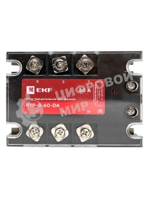 Реле твердотельное трехфазное RTP-60-DA PROxima EKF rtp-3-60-da