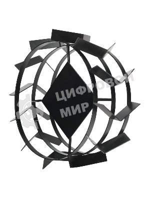 Грунтозацепы для мотоблока ПАТРИОТ ТИП.2 усилен. (диаметр 500мм, ширина 200мм) (пар) ГР3 500.200.д30