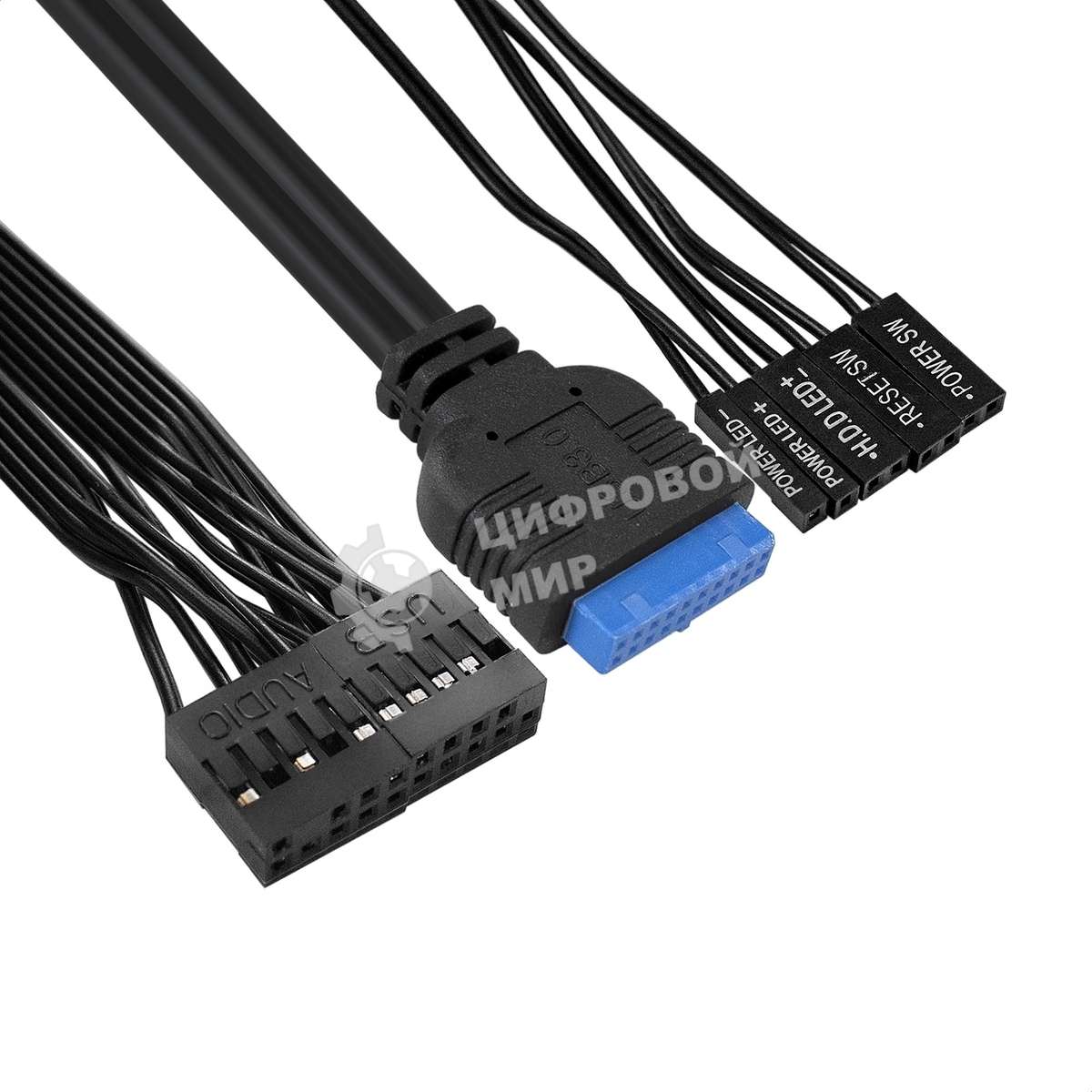 Компьютерный корпус Desktop ExeGate MI-208U2-M450 (mini-ITX/mATX, БП M450 с вент. 8см, 1хUSB+2хUSB 3.0, аудио, черный)