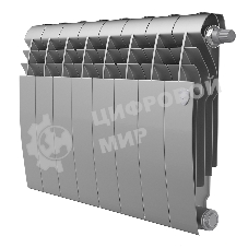 Радиатор Royal Thermo BiLiner 350 Silver Satin VR80 - 8 секц.