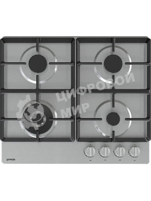 Газовая варочная панель Gorenje GW641XHF нержавеющая сталь
