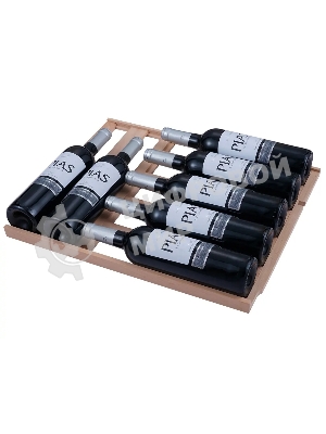 Винный шкаф Libhof SMD-110 черный, 318 л, 2 отсека, 110 бут., класс A