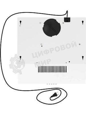 Вытяжка подвесная Elikor Eco ONE 50 WH белый, 50 см, 400 м³/ч, 51 дБ