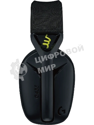 Гарнитура Logitech G435 чёрный-жёлтый, беспроводная, радиоканал, до 18 ч