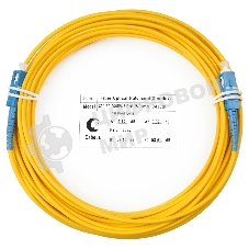 Патч-корд оптический Cabeus FOP(s)-9-SC-SC-10m simplex SC-SC 9/125 sm 10м LSZH