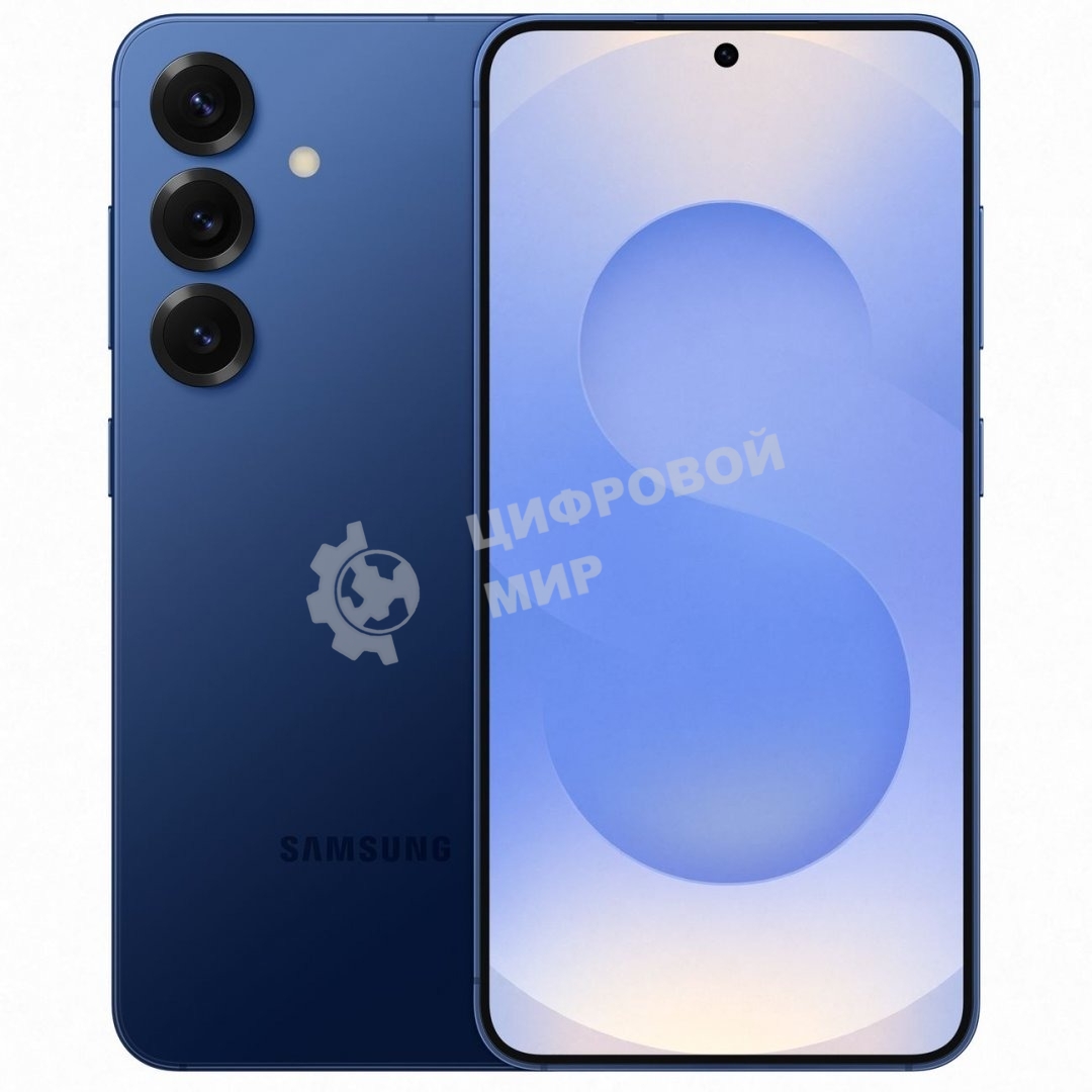 Смартфон Samsung Galaxy S25, 12/128Gb, синий