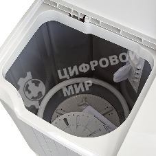 Стиральная машина Фея СМП 50 Н серый-светло серый загрузка вертикальная 5 кг, 1350 об/мин., класс: А