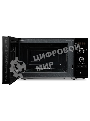 Микроволновая печь Hyundai HYM-D3032 черный, 20 л, 700 Вт, переключатели - кнопки, поворотный механизм