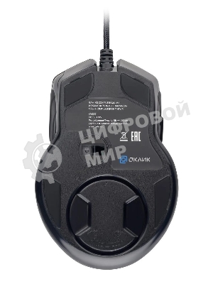 Мышь проводная GMNG XM007 черный/красный, 10000 dpi, USB, кнопки - 7