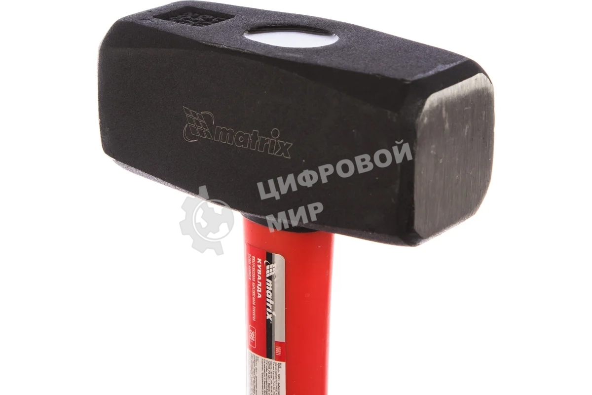 Кувалда Matrix 10921, 2000 г фибергласовая обрезиненная рукоятка