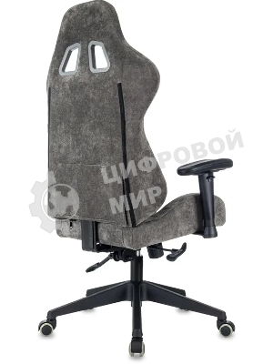 Кресло игровое Zombie 51 серый Light-19 крестов. металл