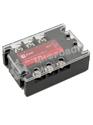 Реле твердотельное трехфазное RTP-60-DA PROxima EKF rtp-3-60-da