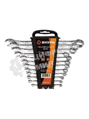 Набор комбинированных ключей ВИХРЬ 12 шт. 6-22 73/6/5/8